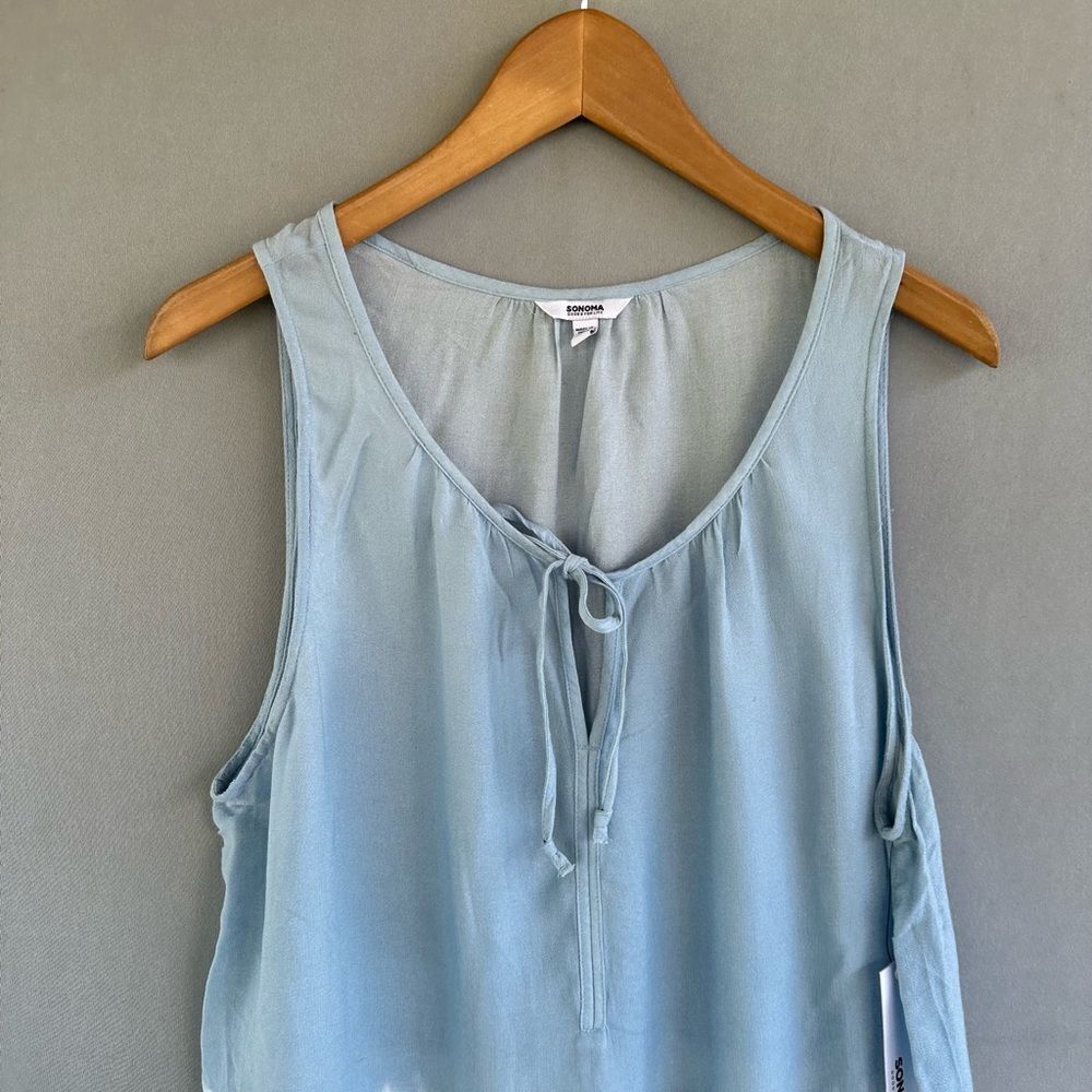 🎉5 for $45 🎉 NWT Sonoma Top Blouse Shirt Size M - Picture 3 of 8